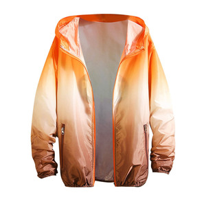 Impermeable Transpirable Ecológico OEM ODM Envío rápido Excelente Camuflaje Formal Chaqueta cortavientos Capucha Logotipo frontal - Product Image 5