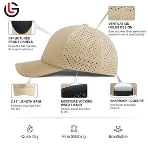 Gorras de béisbol de tela suave cómodas con precio barato de secado rápido unisex poliéster/algodón gorras de béisbol de moda con servicio OEM - Product Image 3