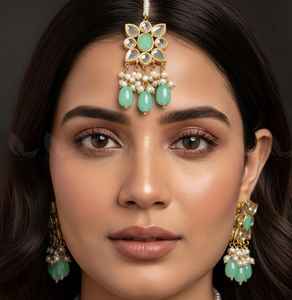 Handmade Choker Necklace Set White Pearls Stones for Weddings Engagements Anniversaries Parties Great Gift Idea - Product Image 5