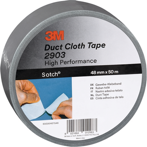 เทปผ้าสีเงิน 3M Scotch 2903 ยาว 50 เมตร กว้าง 48 มม. สำหรับใช้ในสำนักงาน - Product Image 3