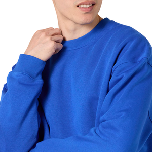 Sudadera de tela deportiva suave de peso pesado de diseño único para hombres sudadera transpirable de mezcla de algodón básico para hombres - Product Image 5