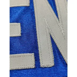 Camiseta de fútbol en blanco personalizada 2025, camiseta de fútbol americano lisa de malla, camiseta de fútbol Deportivo para práctica deportiva - Product Image 6