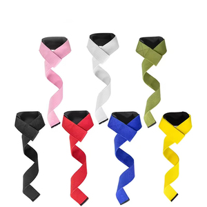 Sangles de poignet pour l'haltérophilie, antidérapantes, de haute qualité, avec logo personnalisé, équipement de sécurité pour la remise en forme - Product Image 5