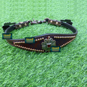 La elección del comprador Western Horse Wither Strap Argentina Cuero Piel de serpiente roja Textura Accesorios de cobre Fabricante ecuestre OEM - Product Image 1