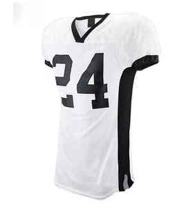 Nueva camiseta de fútbol americano de alta calidad, diseños personalizados, impresión sublimada de secado rápido, uniformes de fútbol americano transpirables - Product Image 4