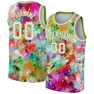 Camiseta de baloncesto de talla grande para hombre al mejor precio, camiseta de equipo de entrenamiento personalizada con sublimación completa, ropa de baloncesto de secado rápido - Product Image 1