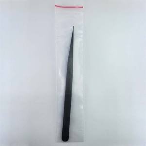 Pince à épiler à pierres précieuses pointues fines en acier inoxydable de couleur noire Produits de qualité supérieure à vendre - Product Image 6