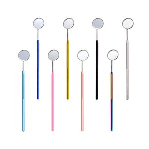Perfect Style Professional Large Plastic <b>Square</b> Lighted Eyelash Extension <b>Mirror</b> Pocket Foldable Double Sided - Product Image 6
