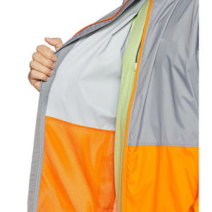 Chaqueta cortavientos para hombre de diseño personalizado de doble color al por mayor chaquetas elegantes con cierre de cremallera y manga completa - Product Image 5