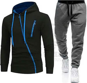 ชุดวอร์มผ้าโพลีเอสเตอร์ XL แบบออกแบบได้ตามต้องการชุดออกกำลังกายแบบลำลองสำหรับฤดูหนาว - Product Image 3