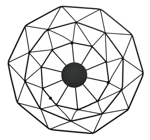 Panier de rangement multifonction en fer forgé, entièrement métallique, de précision, pour ustensiles de cuisine, vaisselle, fruits, bonbons, pains - Product Image 4