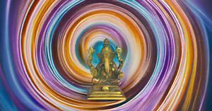 Estatua de Ganesha de latón hecha a mano de estilo moderno sentada en el trono, escultura religiosa hindú para decoración del templo Pooja - Product Image 4