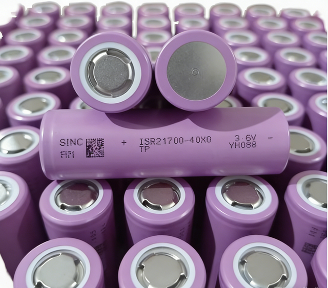 Cylindrical Lithium-Ion Batteries 21700 3.6V 4000mh Lithium Battery Cell for Toys Electric Bicycles Scooters
