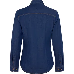 Chemise en jean pour femme Lujan, polos promotionnels, articles promotionnels - Product Image 5