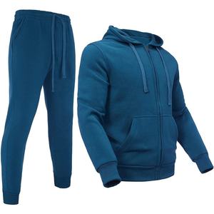 2025 chándales de chándal de lana de ajuste Regular para hombre y conjunto de Jogger, ropa deportiva ligera sostenible para adultos, chándales de invierno - Product Image 1