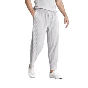 กางเกงขนแกะแนวสตรีทสวมใส่สบายสำหรับผู้ชายกางเกงแฟชั่นผู้ชายสีตามสั่งดีไซน์แบบพกพา - Product Image 3