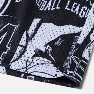 Pantalones Cortos Deportivos Sublimados para Gimnasio y Running, Fabricante de Ropa Deportiva OEM, Pantalones Cortos de Entrenamiento de Poliéster Transpirables y de Secado Rápido para Hombre, Venta al Por Mayor - Product Image 4