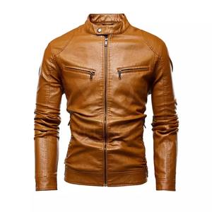 Veste en cuir ajustée pour homme, veste en cuir pour homme, veste noire, qualité supérieure, mode britannique, veste en cuir PU pour homme - Product Image 1