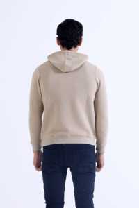 Sudadera con capucha de alta calidad, jersey de lana gruesa de gran tamaño, suelta, personalizada, 350gsm, sudadera recortada, sudaderas con capucha de talla grande para hombre - Product Image 3