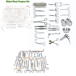 Juego de Instrumentos Quirúrgicos Manuales Reutilizables de Acero Inoxidable de Diferentes Formas, Nuevo Diseño Profesional, para Cirugía General, de Debonairii - Product Image 5