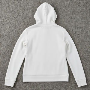 Sudadera con Capucha de Alta Calidad para Mujer, Corte Ajustado, Cierre Completo, Bordado 3D Personalizado, Lavado Ácido, Ropa de Calle de Invierno, 100% Algodón, Antiarrugas en la Parte Delantera - Product Image 3