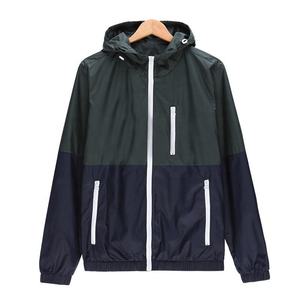 <b>Men's</b> Waterproof Windbreaker Jacket for Running & Hiking Custom Labels Packable <b>Rain</b> Thin Long Winter <b>Coat</b> with Hood - Product Image 3