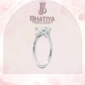 Bande d'éternité de luxe Hip Hop Moissanite pour hommes en argent Sterling 925 10mm plaqué or blanc bague de mariage bijoux fins - Product Image 6