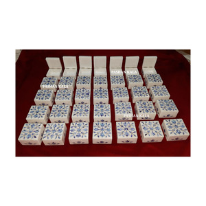 Best Design Of Mop Polished Marble Jewelry And <b>Earrings</b> <b>Boxes</b> For Storage Luxury Product For Gifting Purpose And Thanksgiving - Product Image 1