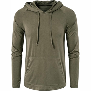 Kandari เสื้อฮู้ดสำหรับผู้ชาย, เสื้อฮู้ดผ้าฝ้าย100% 320gsm ปรับแต่งสีและโลโก้ได้สำหรับฤดูหนาว - Product Image 2