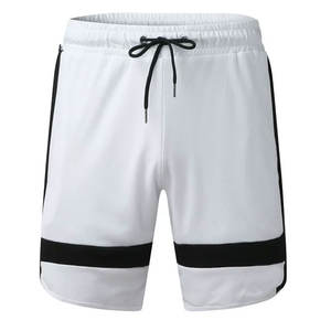 Short de basket-ball High Street en maille unie pour homme 2-en-1 Short d'entraînement à taille élastique à séchage rapide - Product Image 3