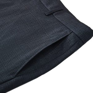 ชุดเดรสสีดำ/ น้ำเงินของผู้ชายกางเกงทางการผ้ายืดป้องกันการยับ - Product Image 2