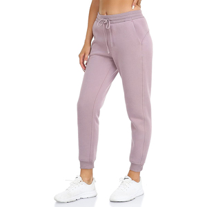 Venta al por mayor personalizado mujeres Joggers con bolsillo de lana liso señoras Cargo Jogger de gran tamaño a granel pantalones de chándal de talla grande OEM - Product Image 3
