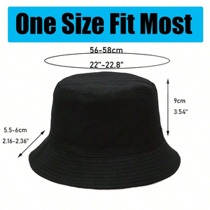 Sombreros de Pescador Personalizados Unisex, 100% Algodón, Color Sólido, con Logotipo Bordado Personalizado para Adultos y Niños - Product Image 4