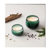 Pots à bougie avec logo personnalisé avec jet de parfum de qualité supérieure et design élégant idéal pour les cadeaux et l'aromathérapie