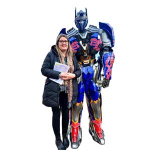 <span class=keywords><strong>Optimus</strong></span> <span class=keywords><strong>Prime</strong></span> Robot géant Costume taille 3M Robot Costume adulte Cosplay jouets Robot Costume Costume prix - Product Image 1