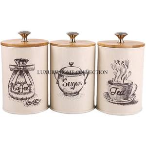 Macetas y cajas de almacenamiento de cocina de metal asequibles pero elegantes con materiales de primera calidad para una configuración de cocina sin desorden - Product Image 2