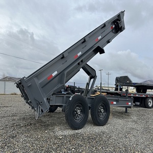 Remorque à benne basculante agricole 4x4 de qualité supérieure, basculante hydrauliquement, auto-déchargeante, moteur, haute productivité, capacité pour tracteurs en stock - Product Image 5