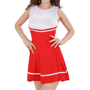 Robe de netball personnalisée avec sublimation, uniforme de cheerleading, haute qualité, logo avant pour femmes, extensible dans les 4 sens, séchage rapide - Product Image 6