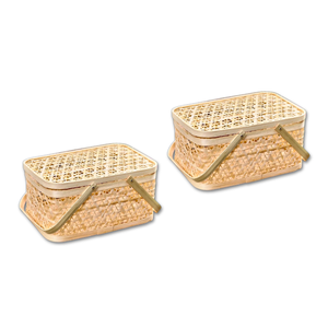 Los mejores productos exportados desde Vietnam, desde los amantes del té hasta los amantes de la comida: cestas de regalo de bambú para todos - Product Image 1