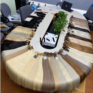 Paquete de cinta para el cabello Remy Extensiones de cabello crudo vietnamita PELUCAS COMPLETAS Frontal de encaje con cabello de bebé - Product Image 6