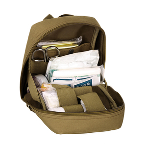 ชุดปฐมพยาบาลฉุกเฉิน, กระเป๋าคาดเอวสำหรับปีนเขากลางแจ้งแคมป์ปิ้งกระเป๋าเดินทางเพื่อความปลอดภัย - Product Image 6