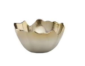 Nouveau bol de service de fruits en aluminium doré pour la décoration Dates bols de fruits secs au chocolat pour améliorer la salle à manger - Product Image 6