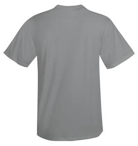 Camiseta de manga corta con cuello redondo, fabricada directamente en fábrica OEM, camisetas de algodón lisas al por mayor, en stock. - Product Image 5