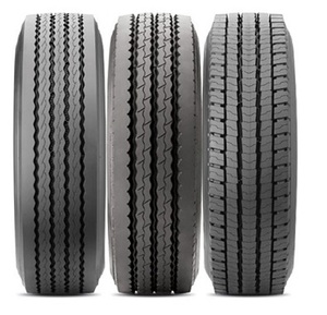 Pneu de camion radial sans chambre à air 215 75R17.5, pneu routier robuste pour remplacement et réparation - Product Image 1