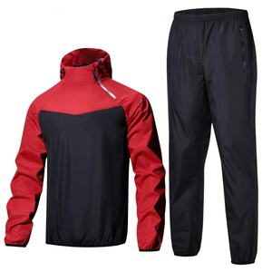 Chándal de Cuerpo Completo para Hombre, Ropa Deportiva para Sudar, Entrenamiento de Boxeo, Correr, Fitness, Pérdida de Peso, Sauna, Unisex, Conjunto de Ropa de Gimnasio - Product Image 6