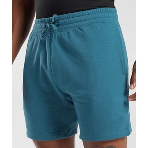 Short en maille respirant unisexe à séchage rapide imprimé personnalisé grande taille XL style streetwear coupe ample épais uni caractéristiques adultes - Product Image 2