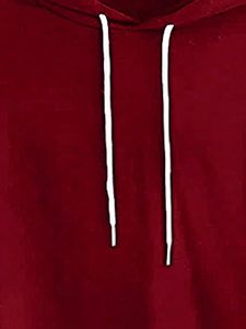 Sweat-shirts à capuche courts pour femmes, hiver, en mélange polyester/coton épais, poches personnalisables, haute qualité - Product Image 6