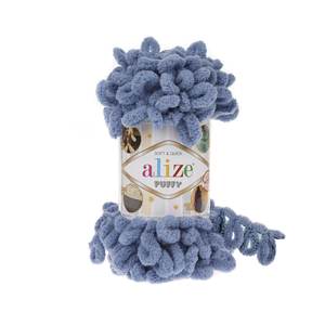 Alize Puffy 374-Mavi Premium Fancy Yarn Producto - Product Image 1