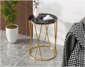 Round Shaped Metal Accent <b>Table</b> <b>High</b> Quality Handmade Best Selling New Design Trendy Finishing Living Room Furniture <b>Side</b> <b>Table</b> - Product Image 1