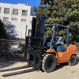 Meilleur prix 5ton diesel toyota chariot élévateur 7FDA50 7FD50 8FD50 chariot élévateur avec 3 étapes en bon état - Product Image 2